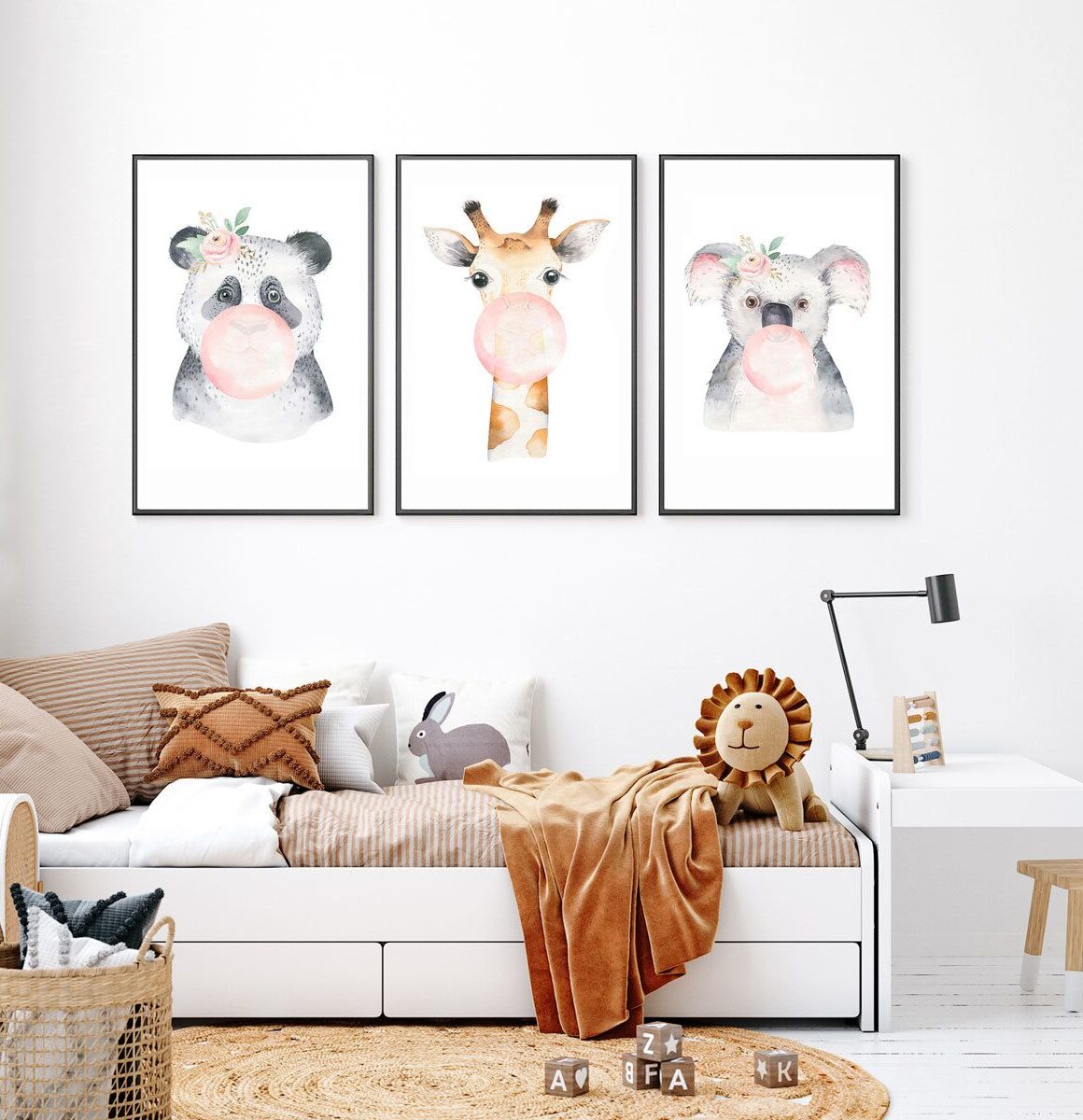 affiche-animaux-chambre-enfant