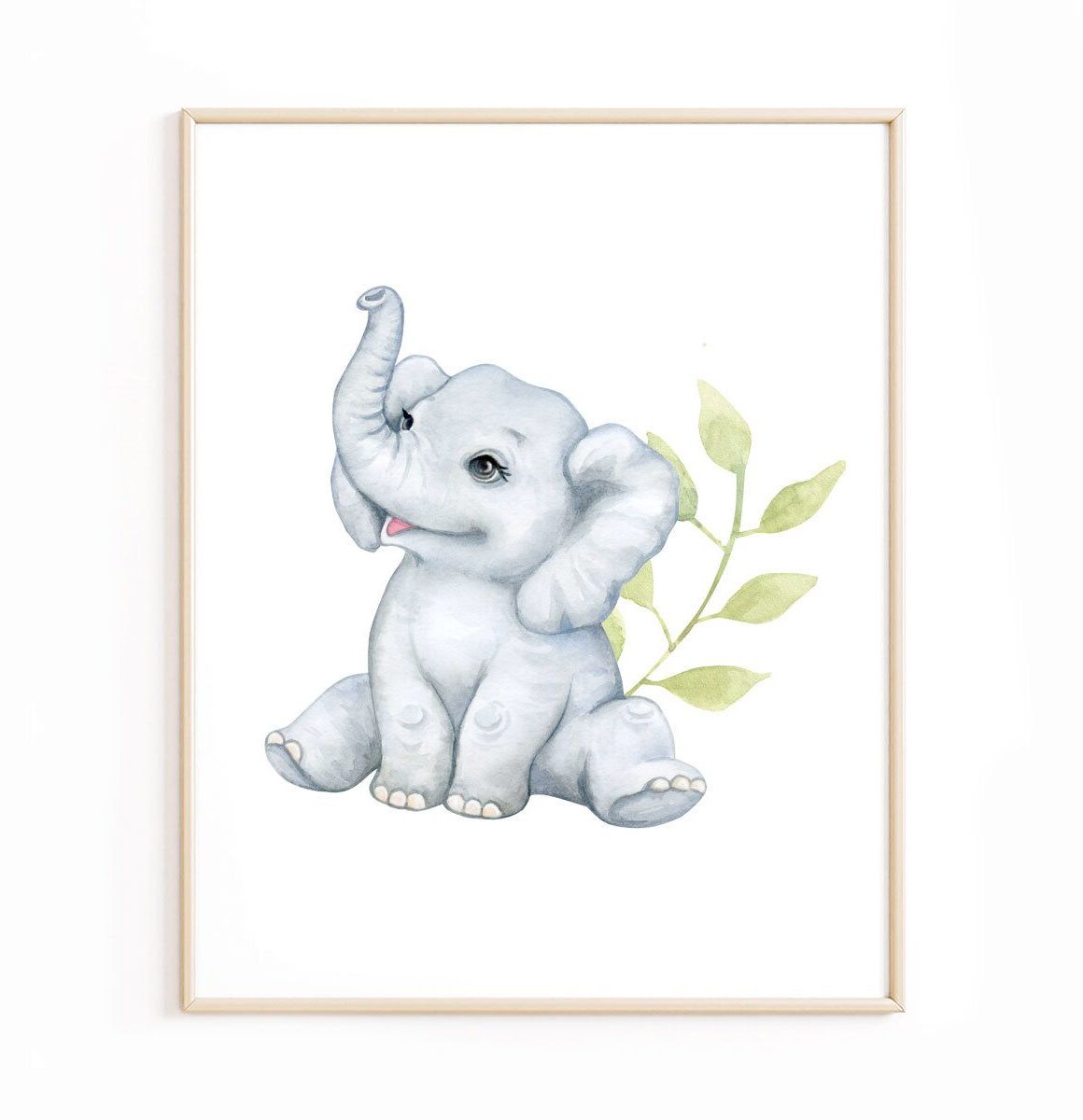 affiche-safari-elephant